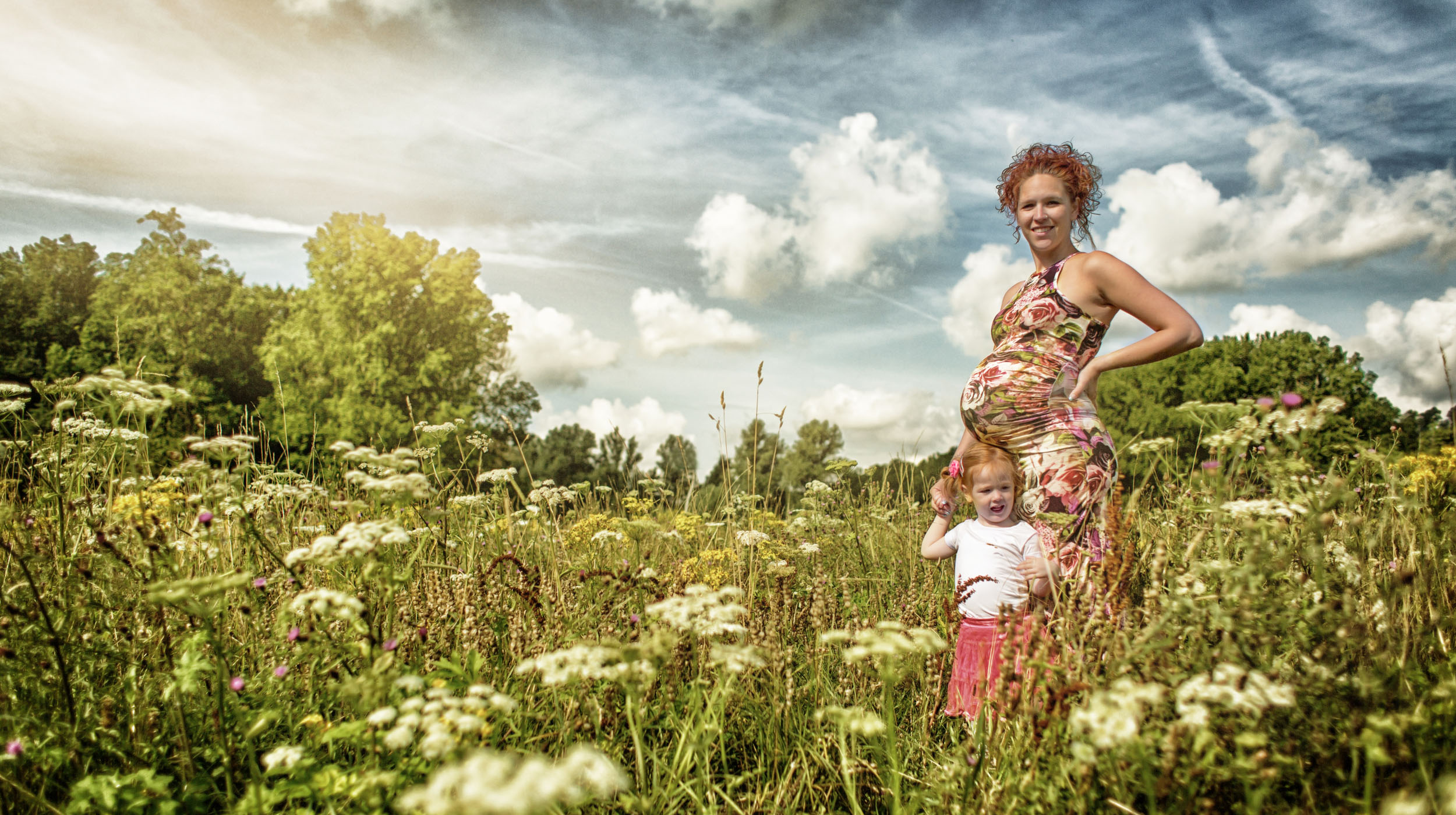 zwangerschap fotografie buiten locatie